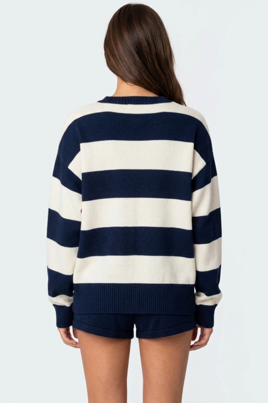 Striped Match Set
